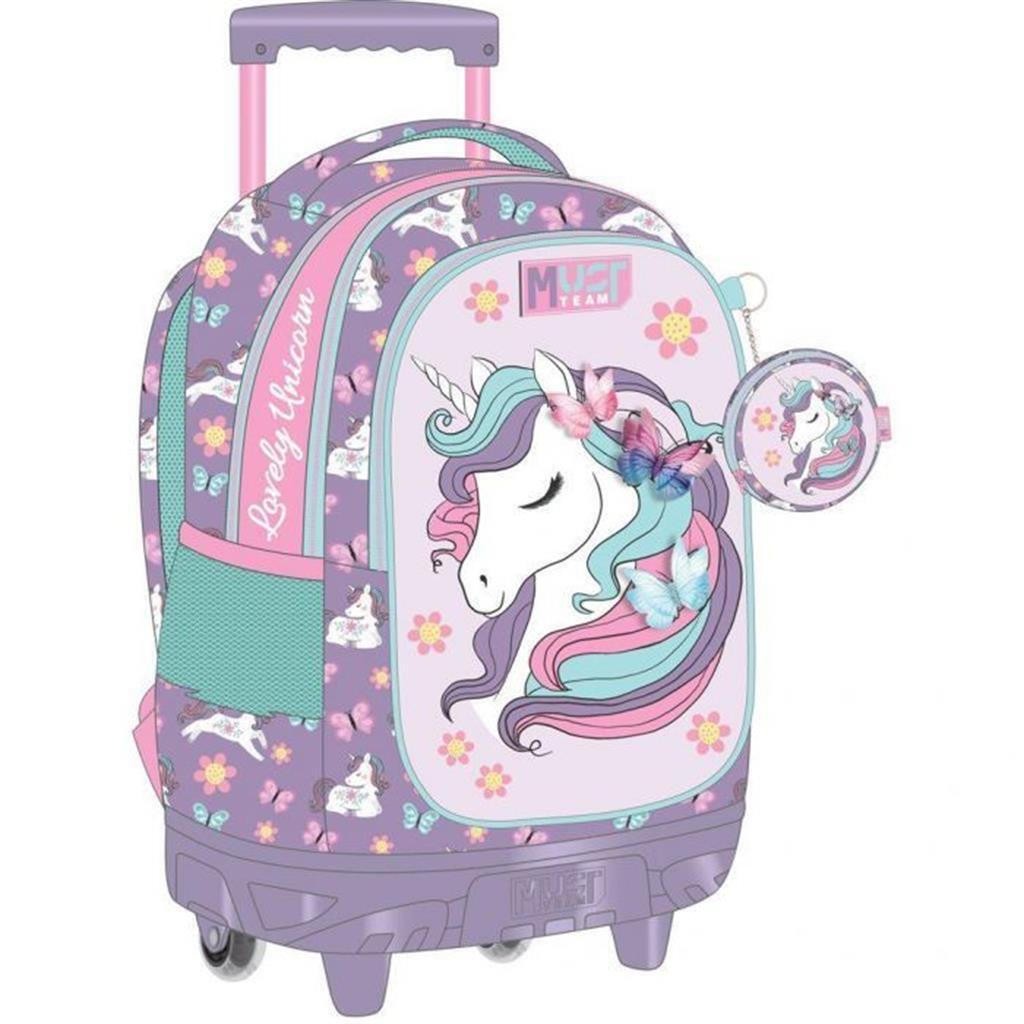 Diakakis  Ранец со тркала3 патентиLovely Unicorn Must 000586284 34*44*20цм