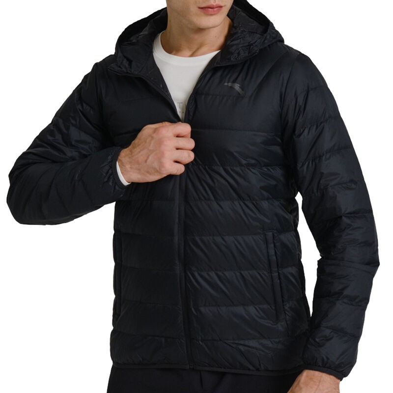 ANTA Машка Јакна DOWN JACKET GROUP PURCHASE, Црна