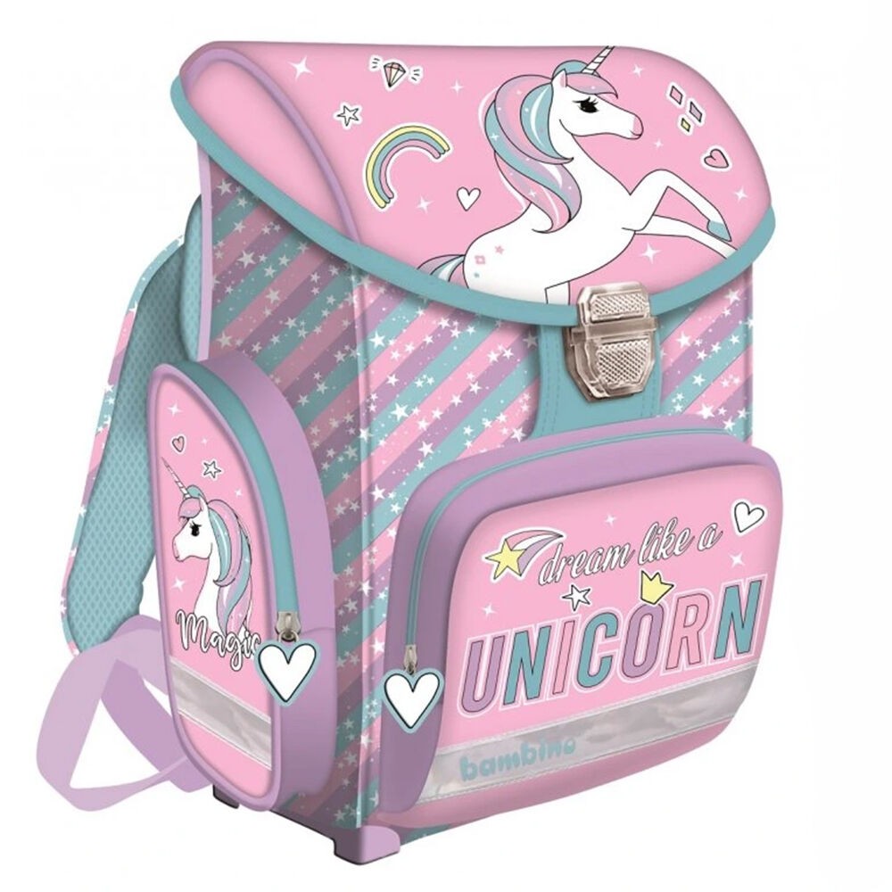Mjw Ранец Unicorn Bambino  5903235651175 27*36*14цм