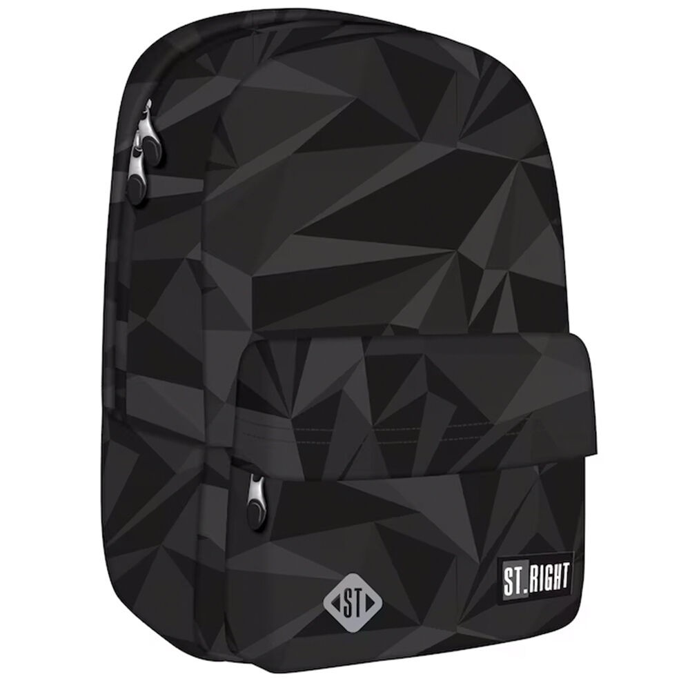 Mjw Ранец Geometric Grey 1 Преграда St.Right 5903235682162