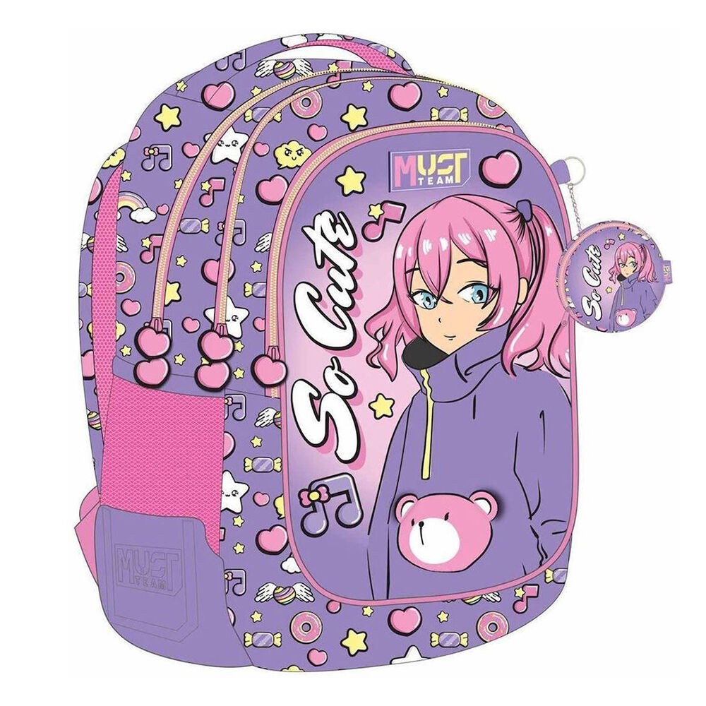 Diakakis  Ранец So Cute 3 патенти Must 000586248 32*43*18цм