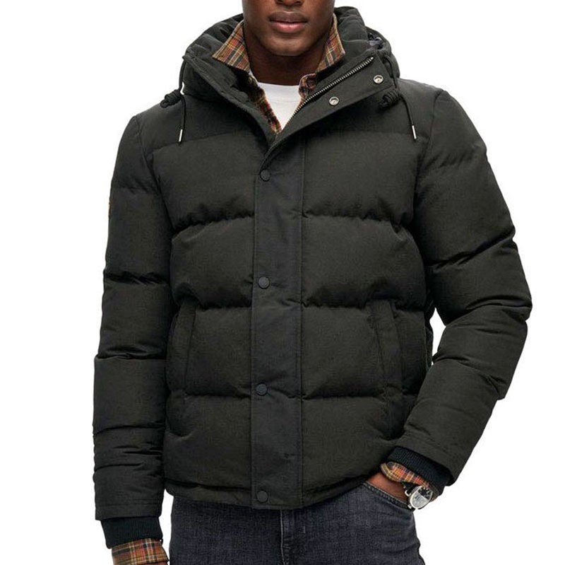 SUPERDRY Машка Јакна EVEREST SHORT HOODED PUFFER