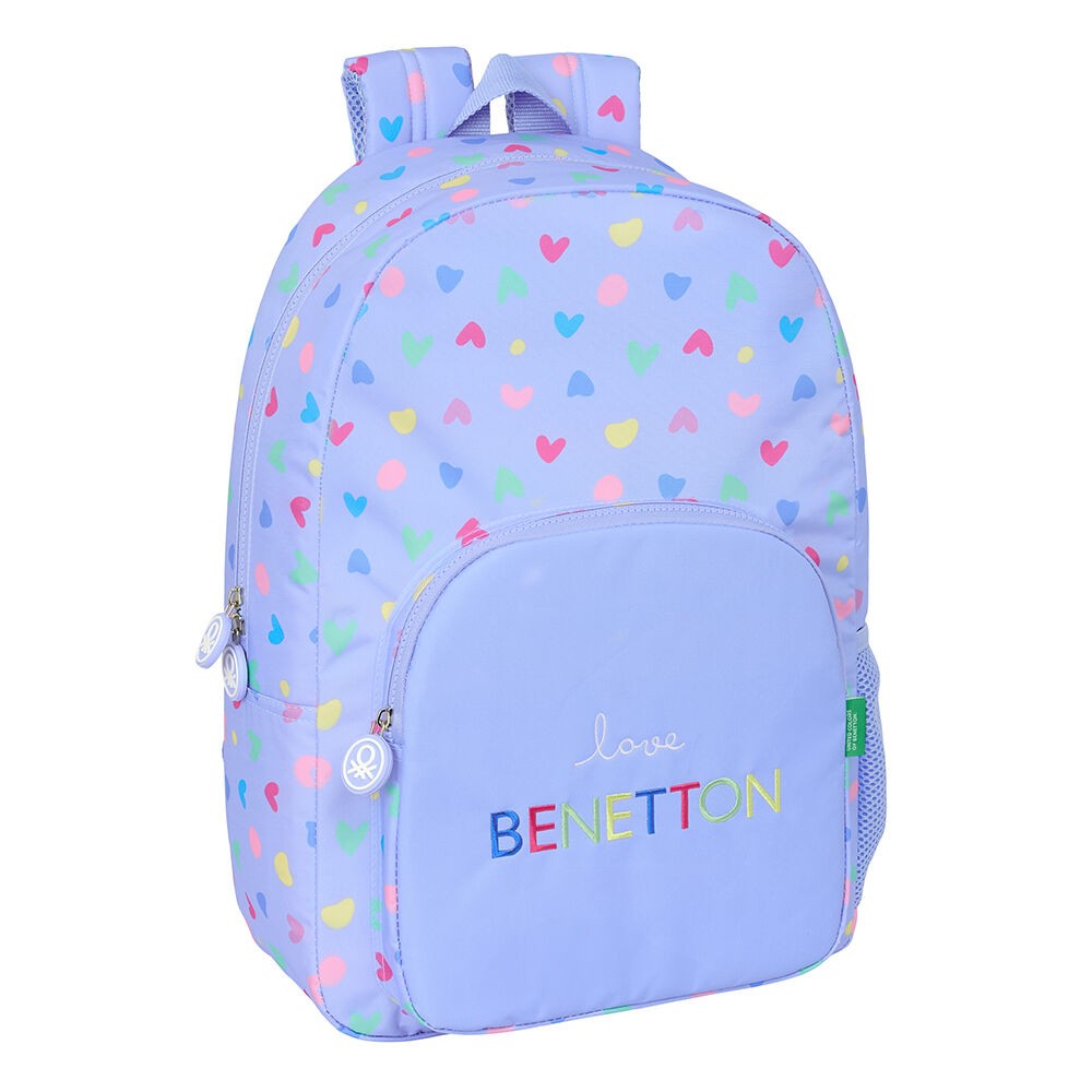 Safta Ранец Benetton "Lila" 2 патенти 612551876 30*46*14цм