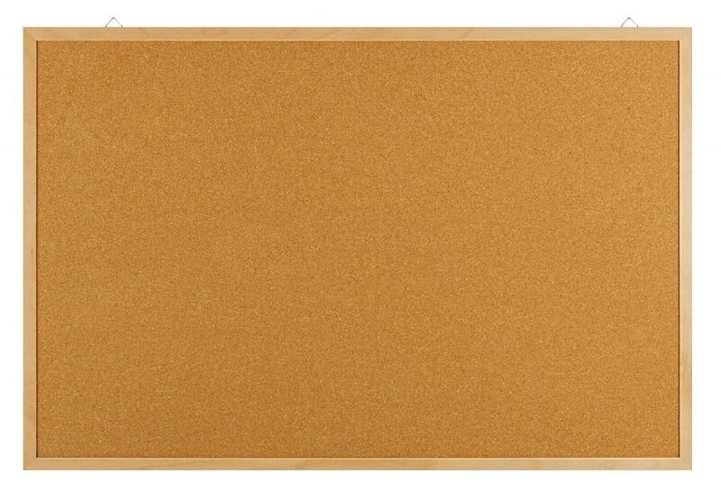 PBS Табла Плута Со дрвена рамка 90*60цм BASIC 20073401-97