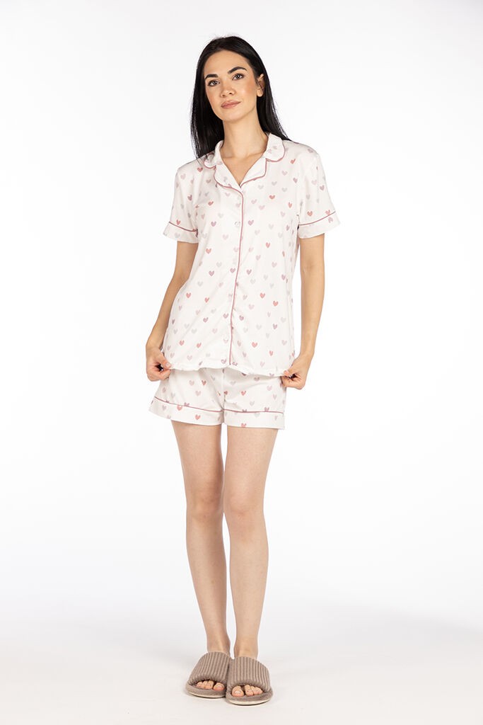 SF женски сет пижами 735111 MINI HART KK SS25