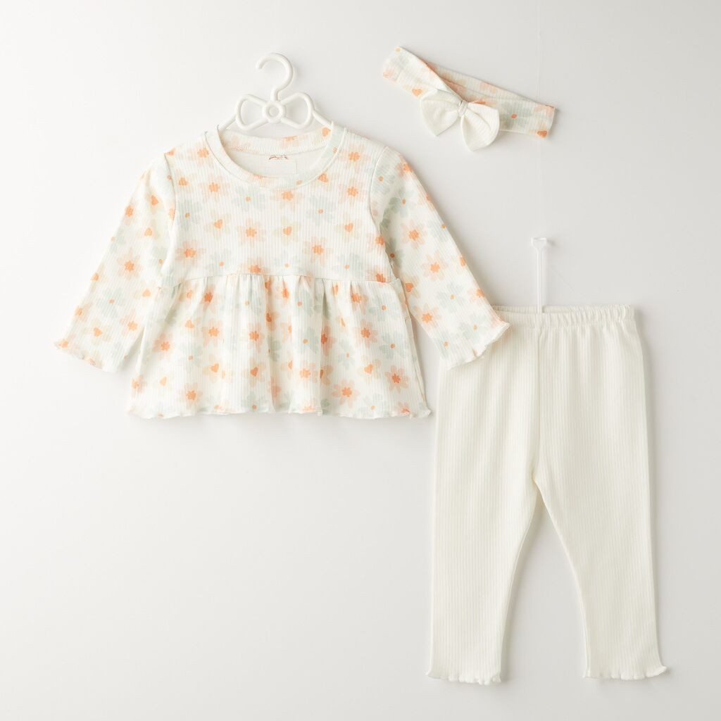 Цветен комплет со трака за глава