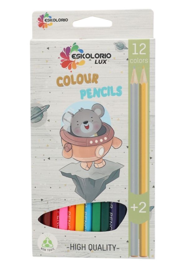 Eskolorio Дрвени бои - лукс 1/14