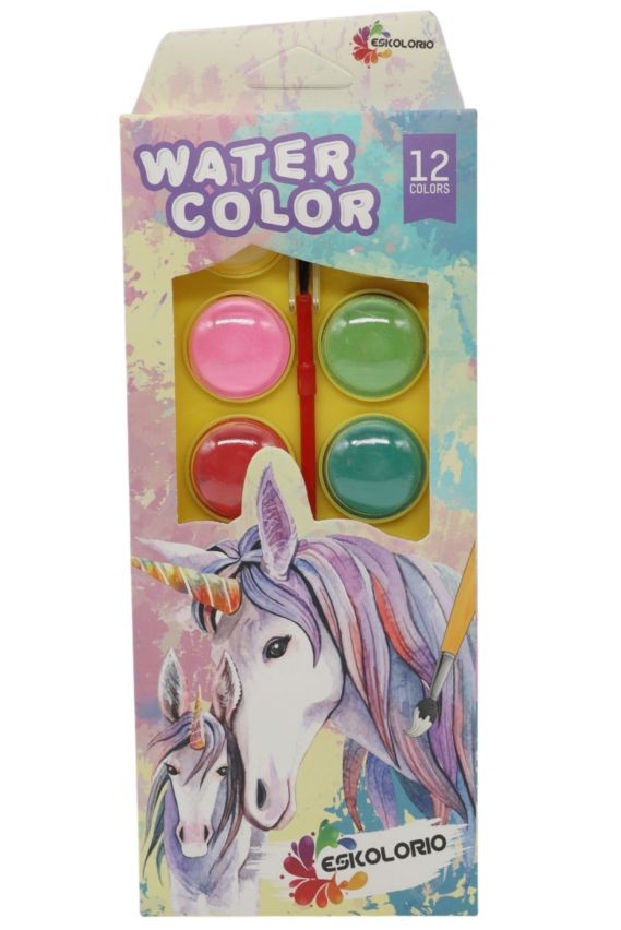 Eskolorio Водени бои 1/12