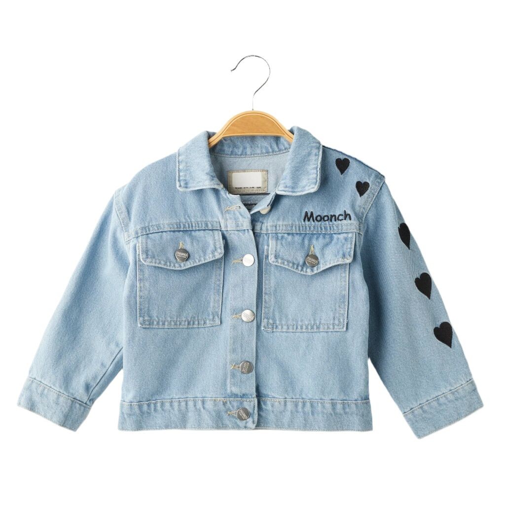 Фармерска јакна со срциња