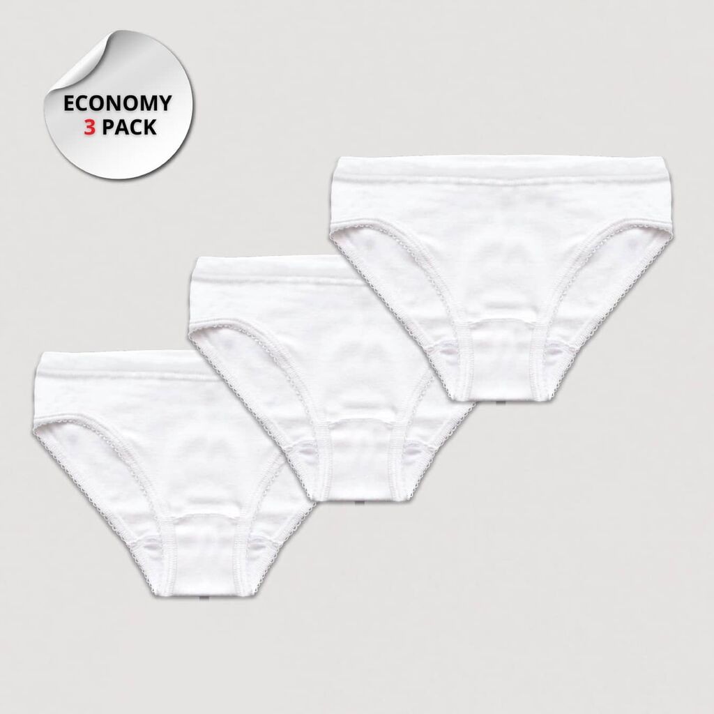 Tritex Детски Женски Слип  x 3 пар. - 9307/001 - 116