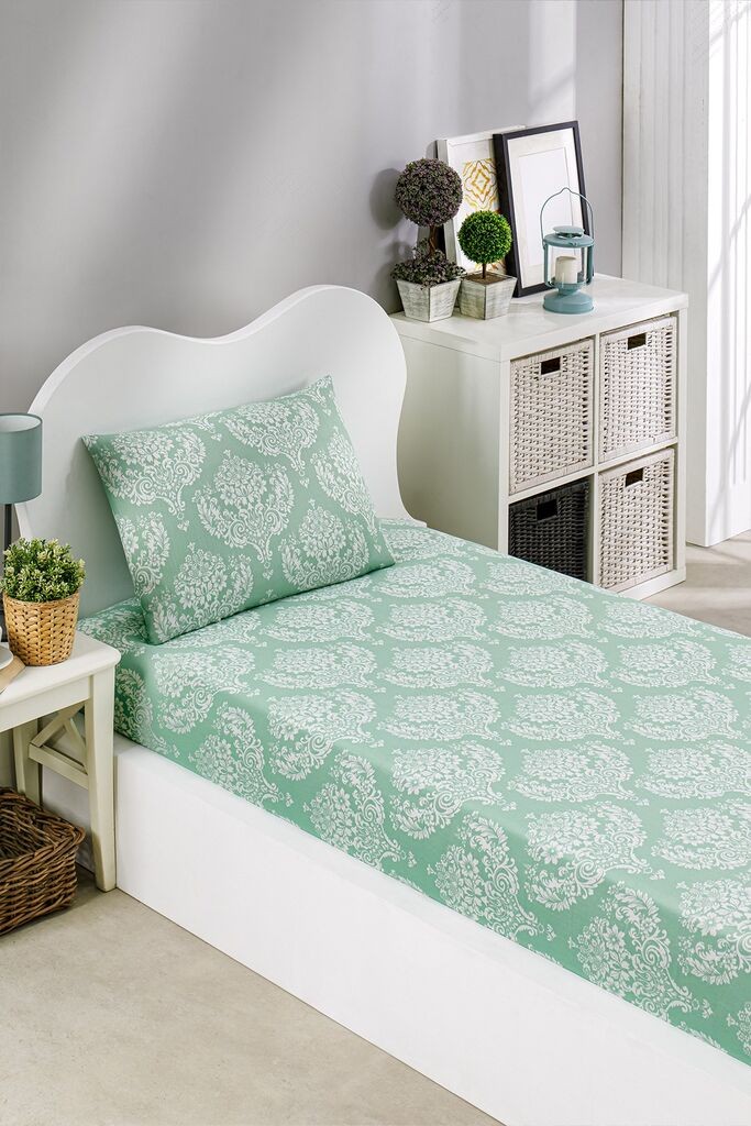 Комплет постелнина L'essentiel Maison, 200x100cm, зелена