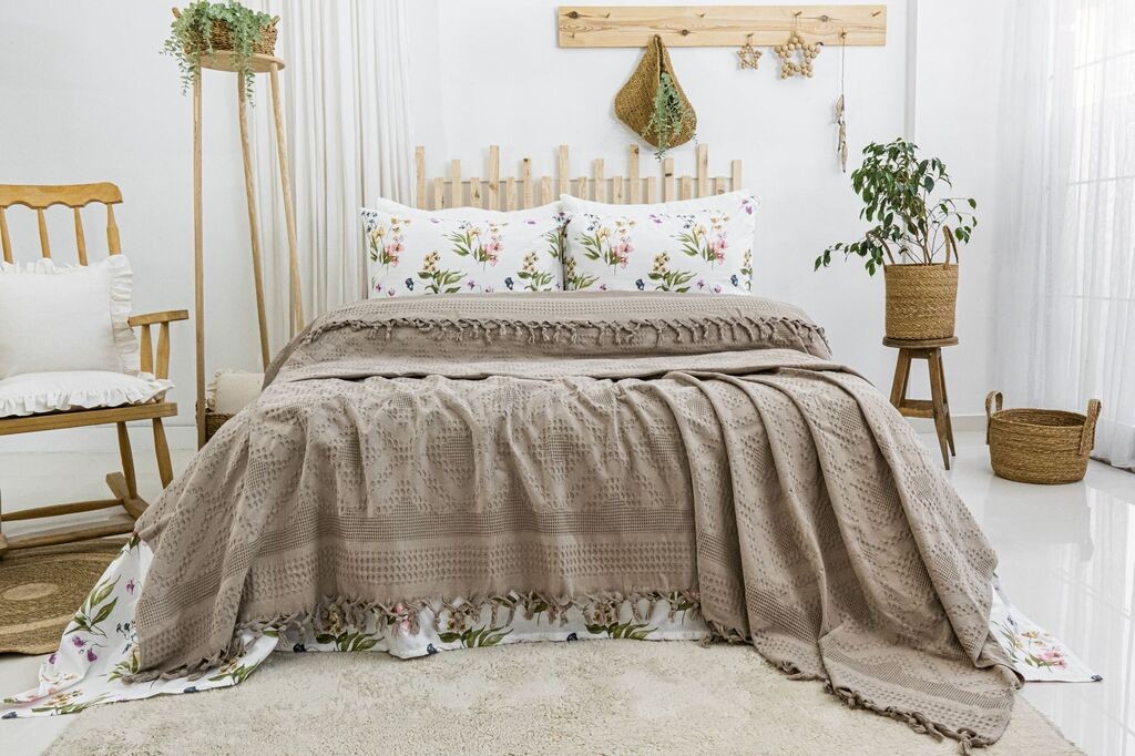 Комплет постелнина L'essentiel Maison Виола, 240x260, беж