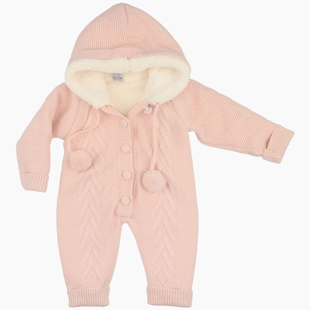 Плетени крзнени шпикозни со капа