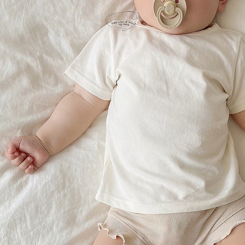 Маица со кратки ракави, памучна