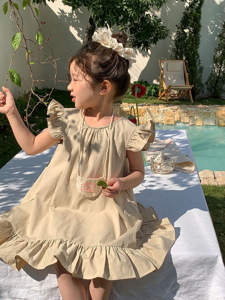 Детско фустанче со карнери