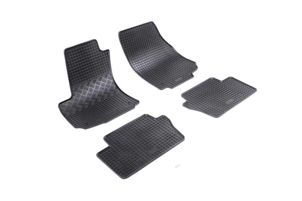 RIGUM Гумени патосници за Opel Zafira B по 2005 година 5 места 4 дела црни