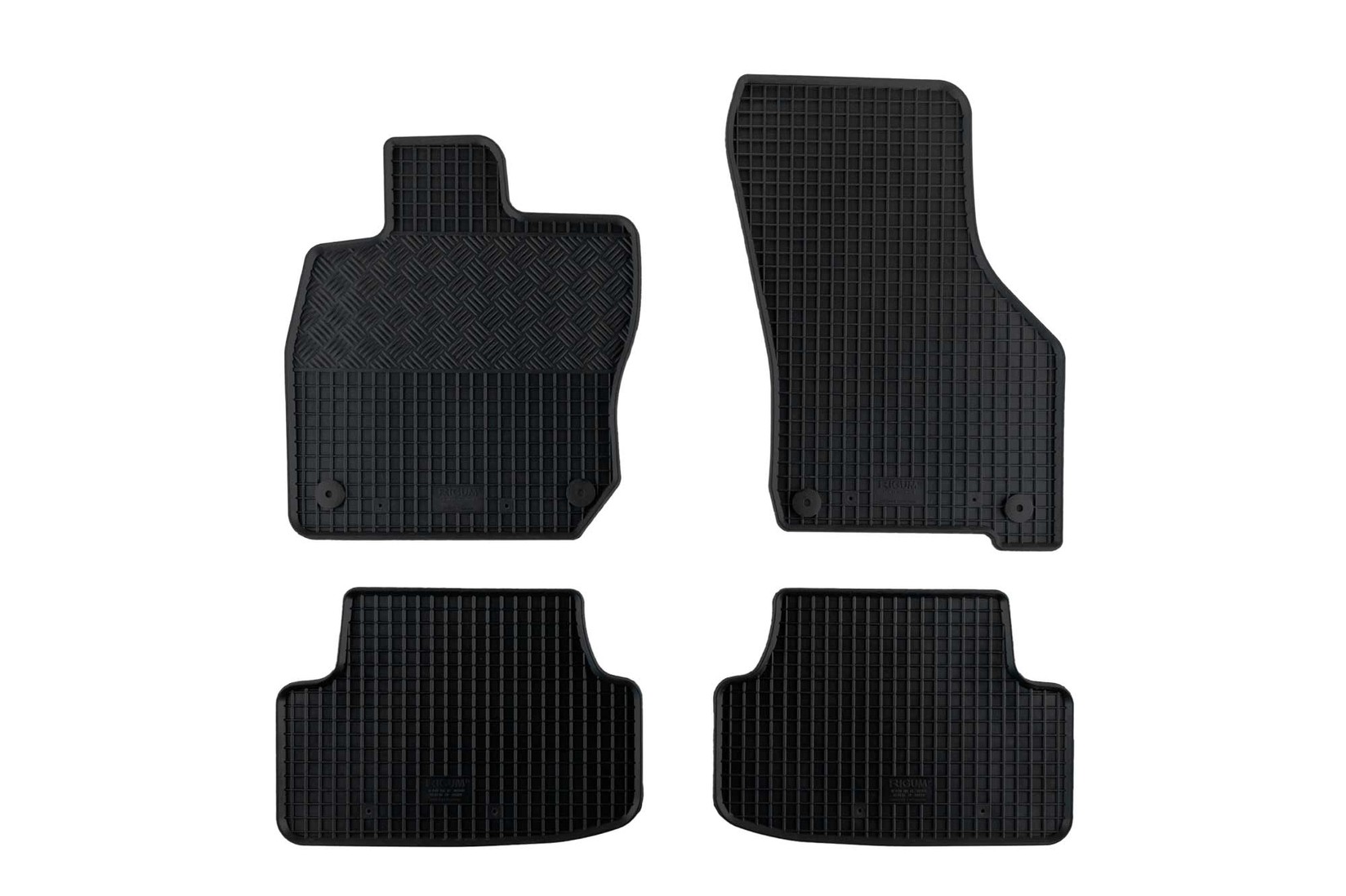 RIGUM Гумени патосници за Audi A3 по 2020 година 4 дела црни