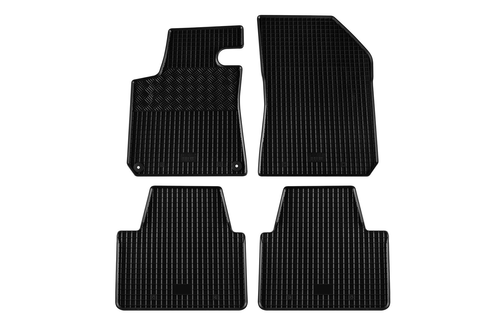 RIGUM Гумени патосници за Peugeot 308 SW 2013-2021 4 дела црни