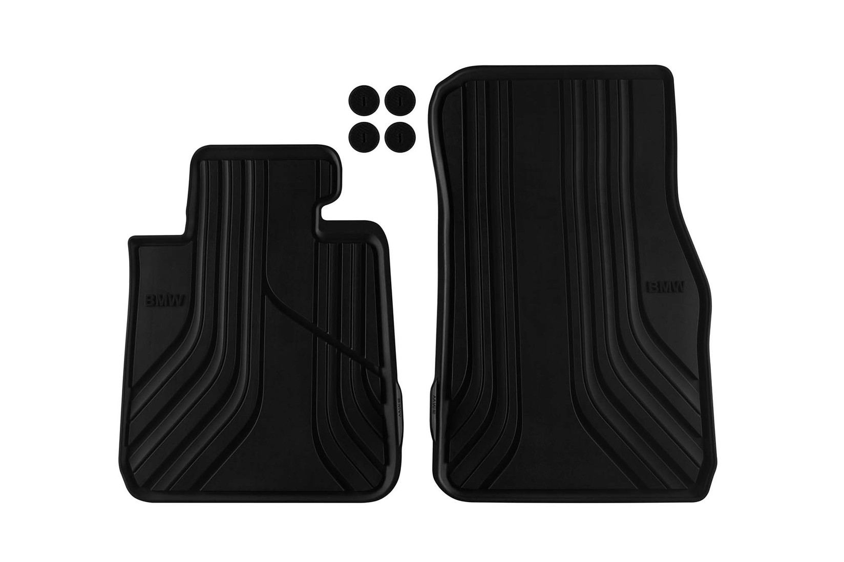 BMW Предни Гумени патосници за серија 1 F20 F21 2010-2019 серија 2 F22 F23 F87 2012-2019 2 дела црни