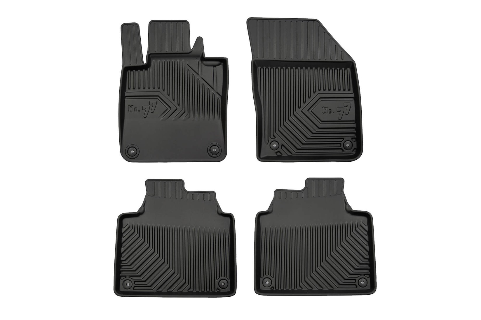 FROGUM 2.5D Гумени патосници модел 77 за Volvo S90 по 2016 година 4 дела црни