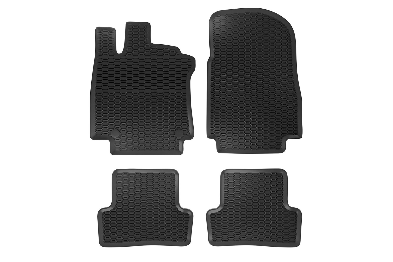 GEYER & HOSAJA Гумени патосници за Renault Clio 2012-2019 4 дела црни