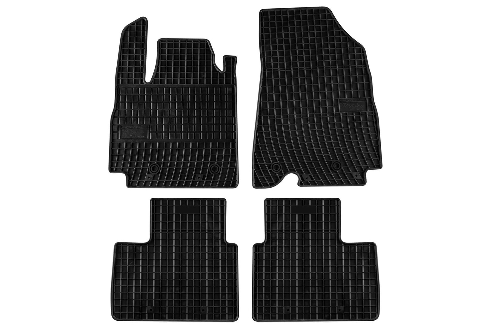 FROGUM Гумени патосници за Renault Arkana по 2019 година 4 дела црни