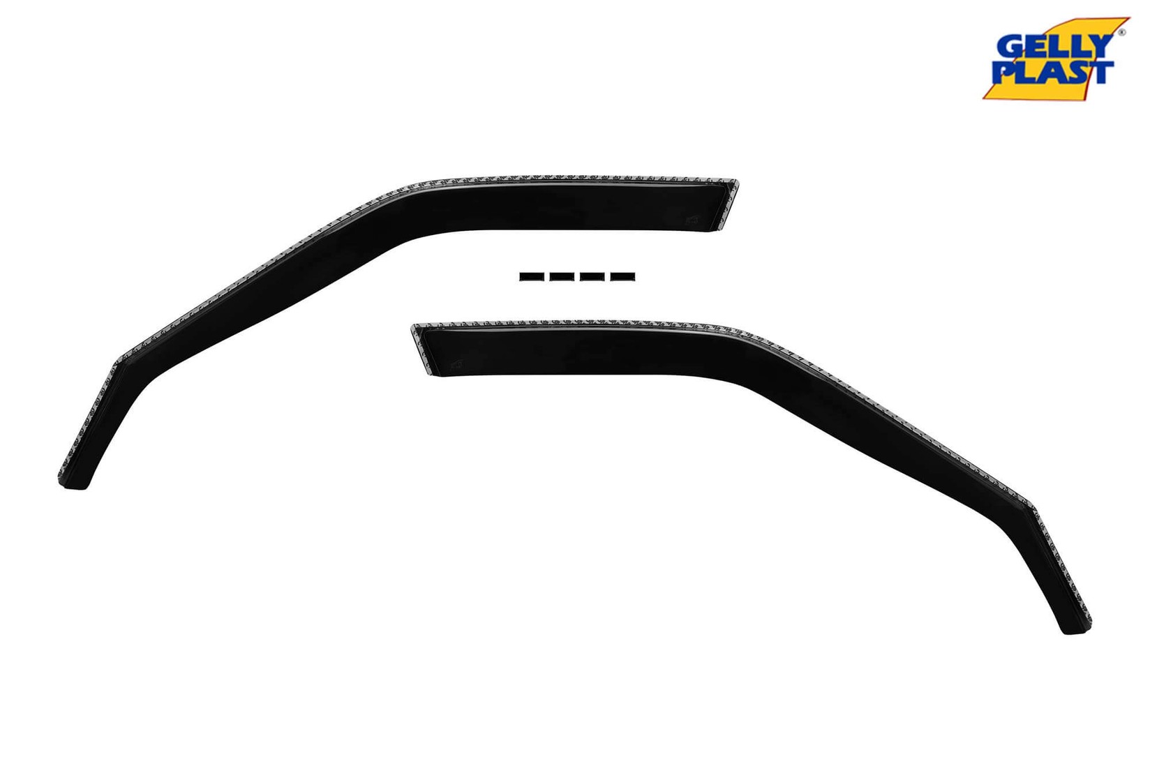 GELLYPLAST Предни ветробрани Gelly Plast за Peugeot 208 2012-2019 со 4 врати, црни 2 бројки