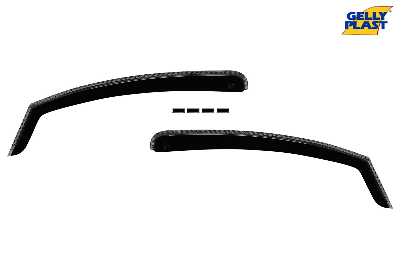 GELLYPLAST Предни ветробрани Gelly Plast за Citroen Berlingo, Peugeot Partner 2008-2018, 2 бр., црни