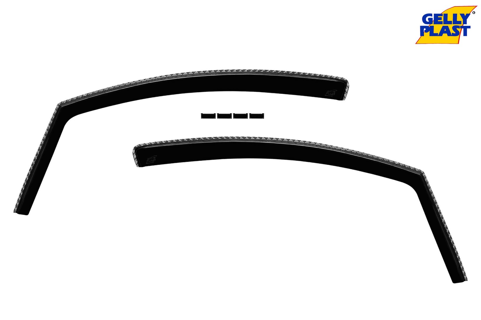 GELLYPLAST Предни ветробрани Gelly Plast за Toyota Yaris 2011-2020 со 5 врати, црни 2 бројки