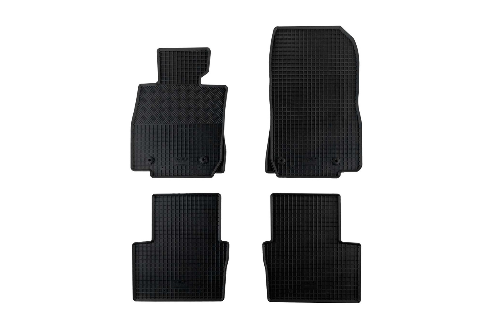 RIGUM Гумени патосници за Mazda 2 CX-3 по 2015 година 4 дела црни