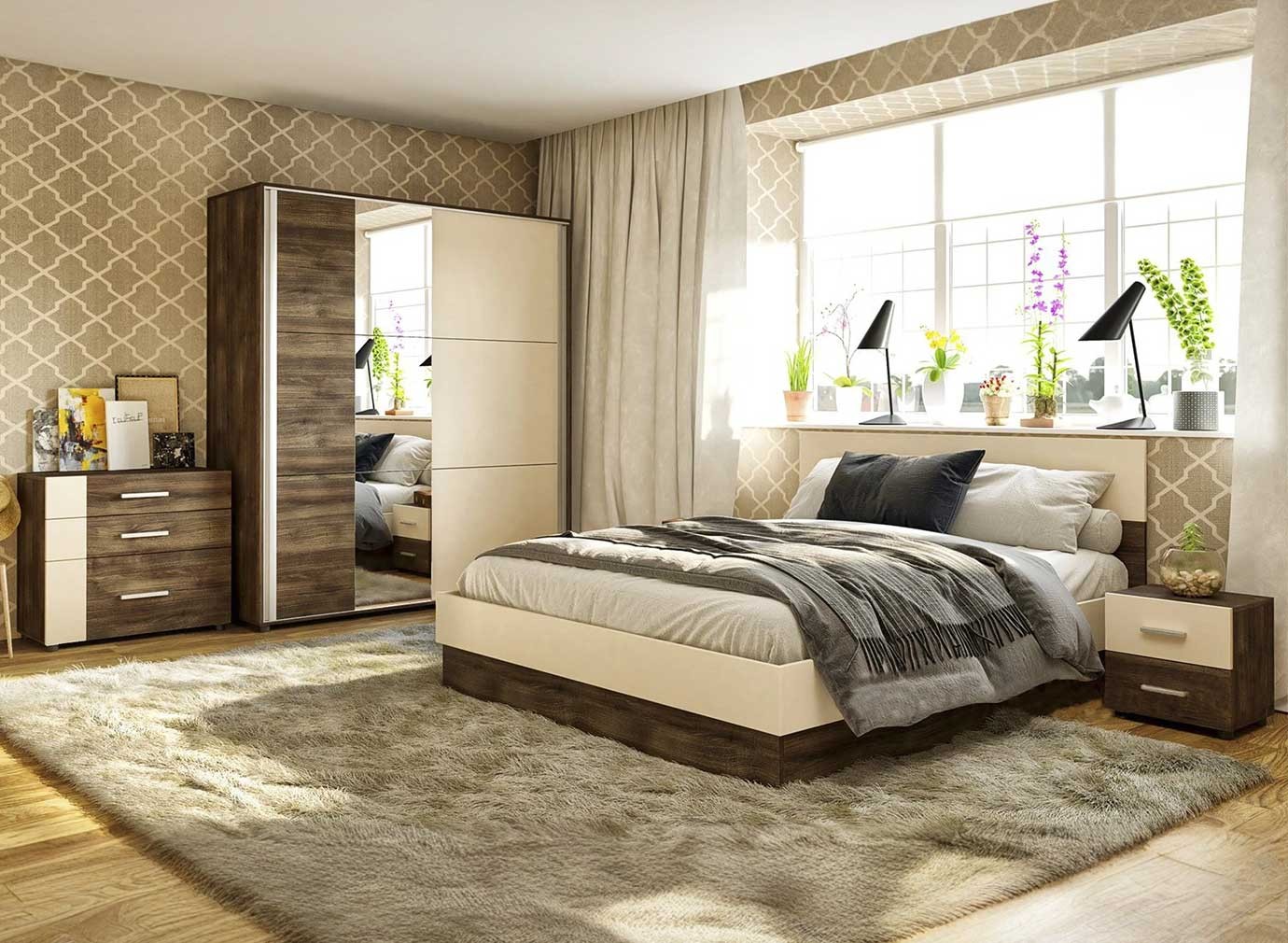 МЕБЕЛ ВИ Спална силвија мебел ви