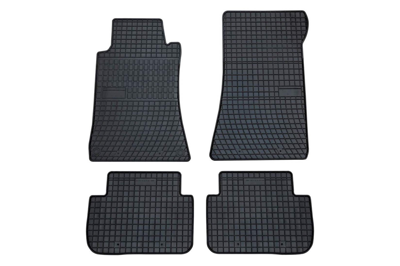 FROGUM Гумени патосници за Mercedes CLK C209 2002-2009 4 дела црни