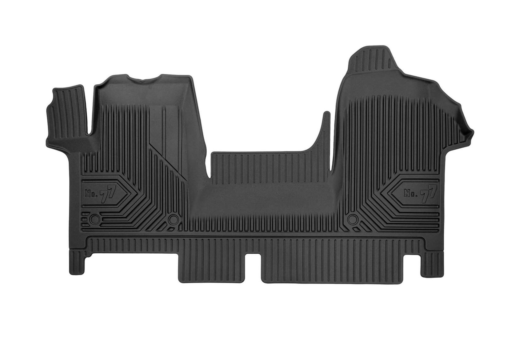 FROGUM 2.5D Гумена Патосница модел 77за Opel Movano B Renault Master по 2010 година Nissan NV400 по 2011 година 1 дел црна