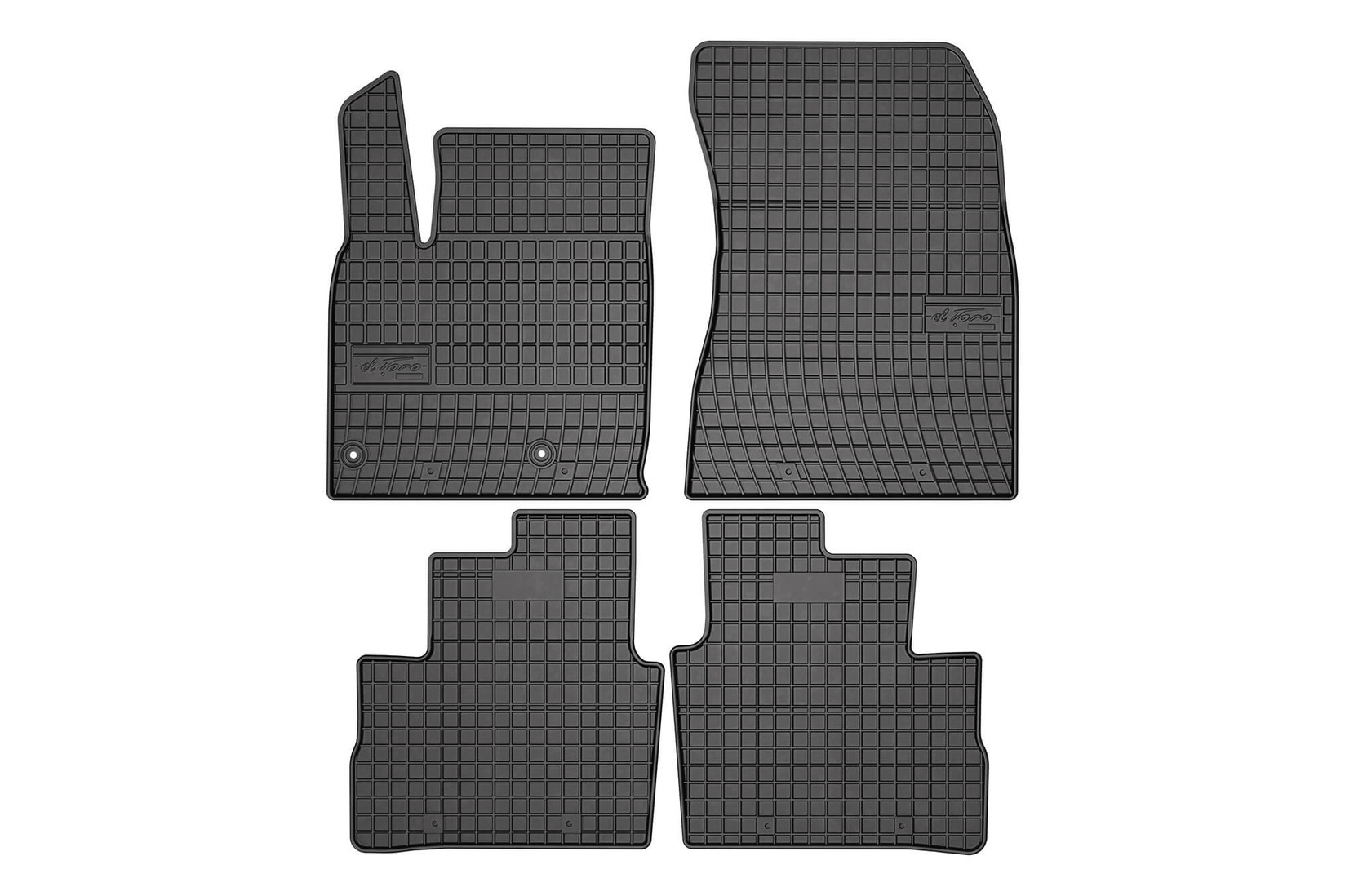 FROGUM Гумени патосници за Nissan Qashqai по 2021 година 4 дела црни