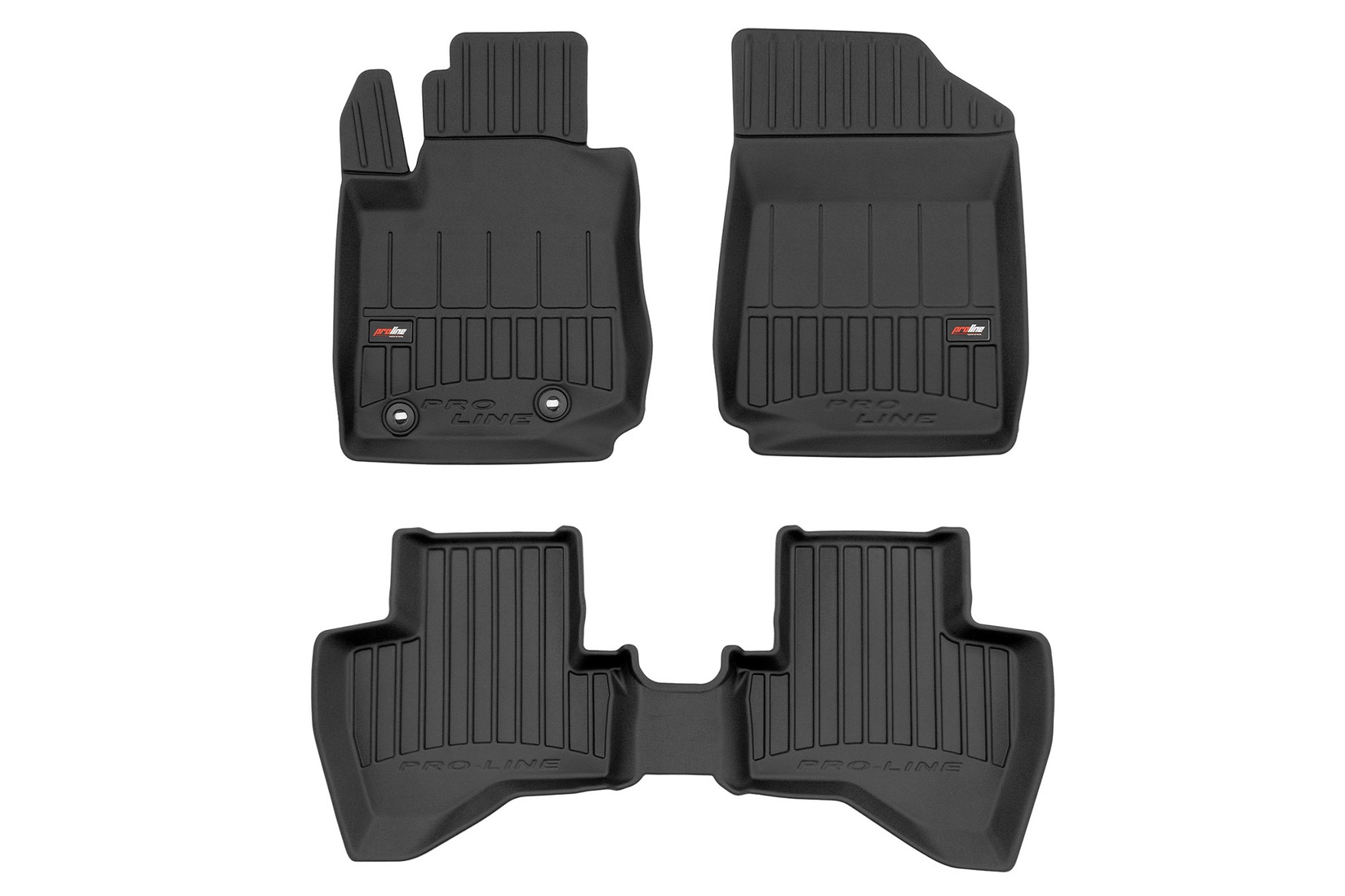 FROGUM 3D Гумени патосници за Toyota Aygo II по 2014 година 4 дела црни