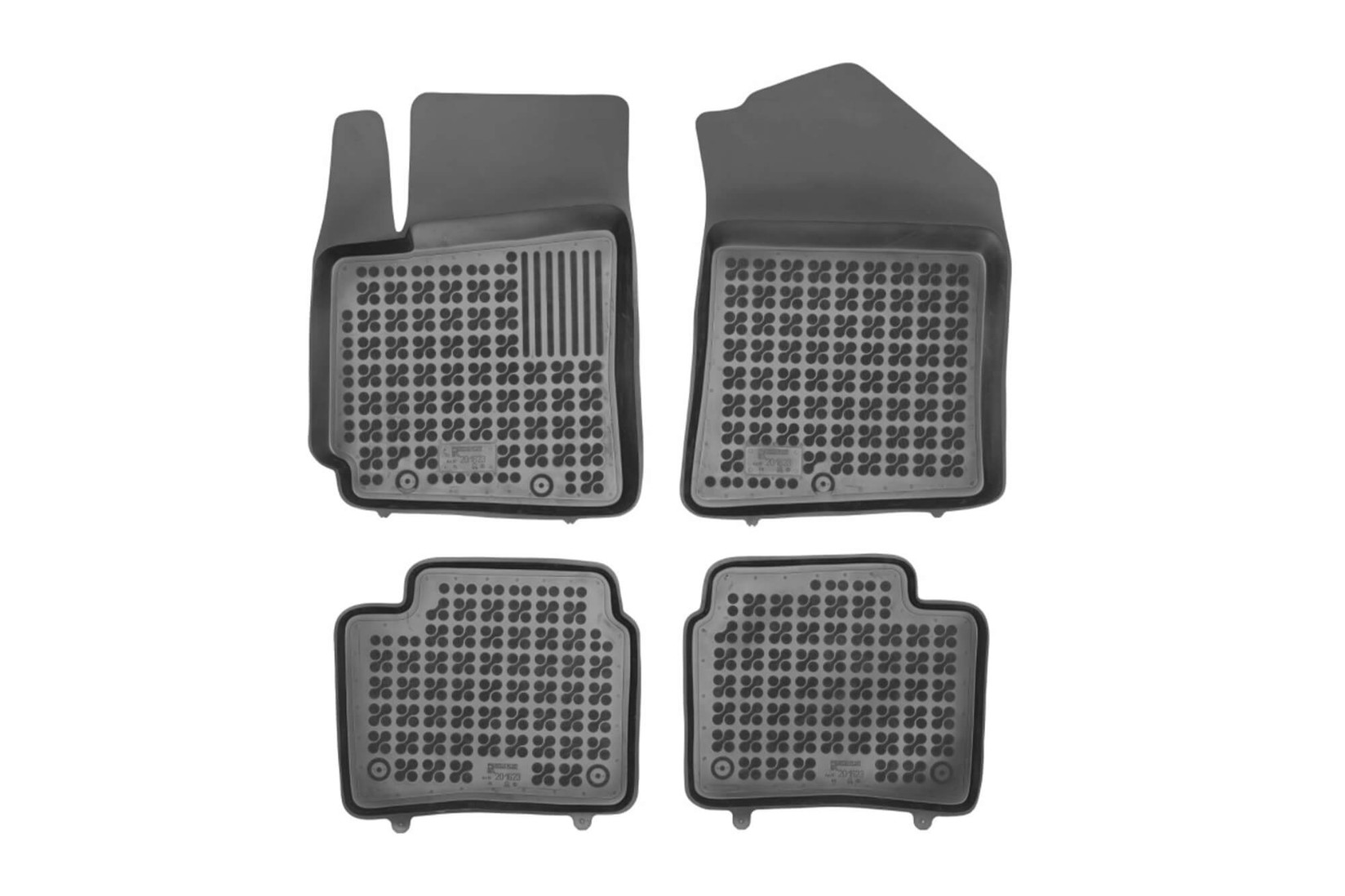 REZAW-PLAST Гумени патосници за Hyundai I10 по 2019 година 4 дела црни