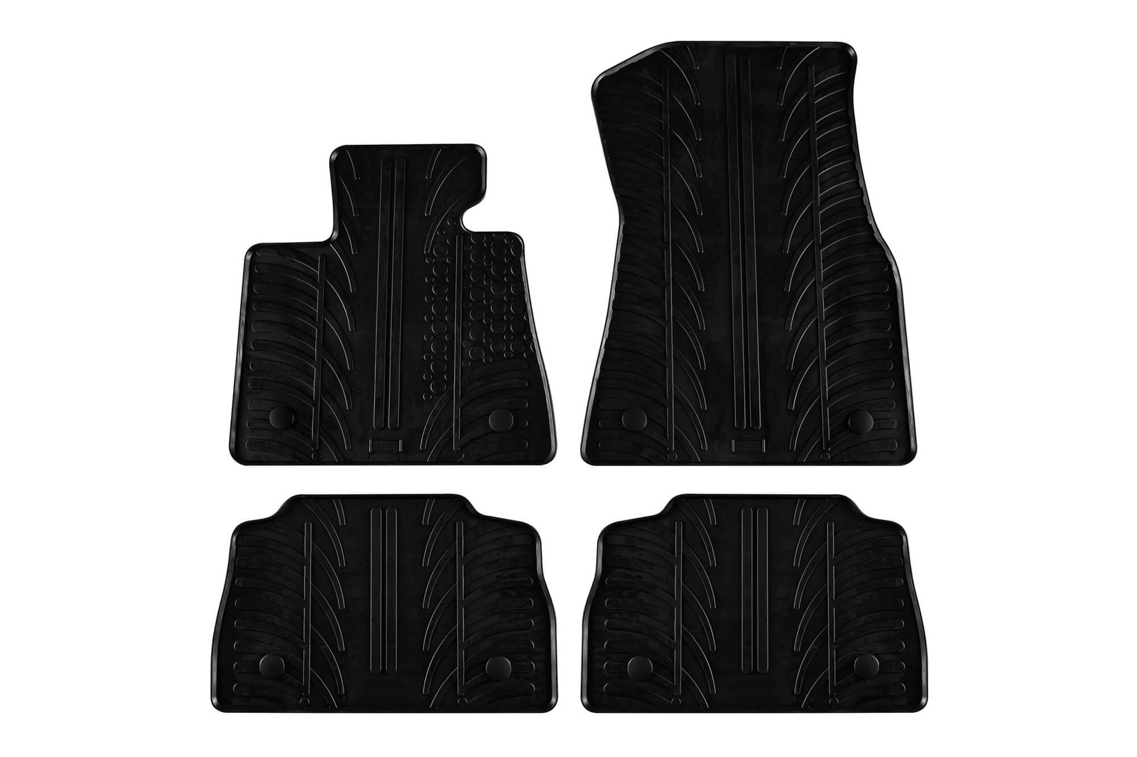 GLEDRING Гумени патосници за BMW X6 G06 по 2019 година 4 дела црни