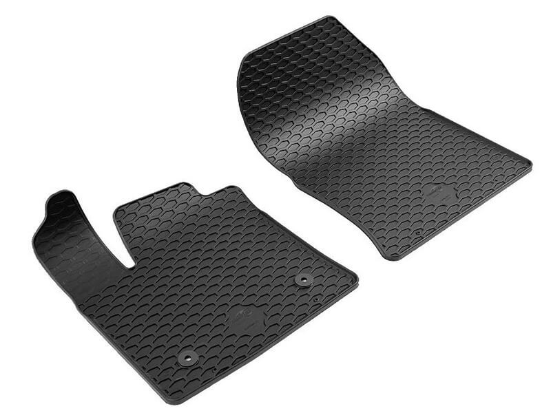 GUMARNY ZUBRI Гумени патосници за Renault Express Kangoo Van по 2021 година 2 дела црни