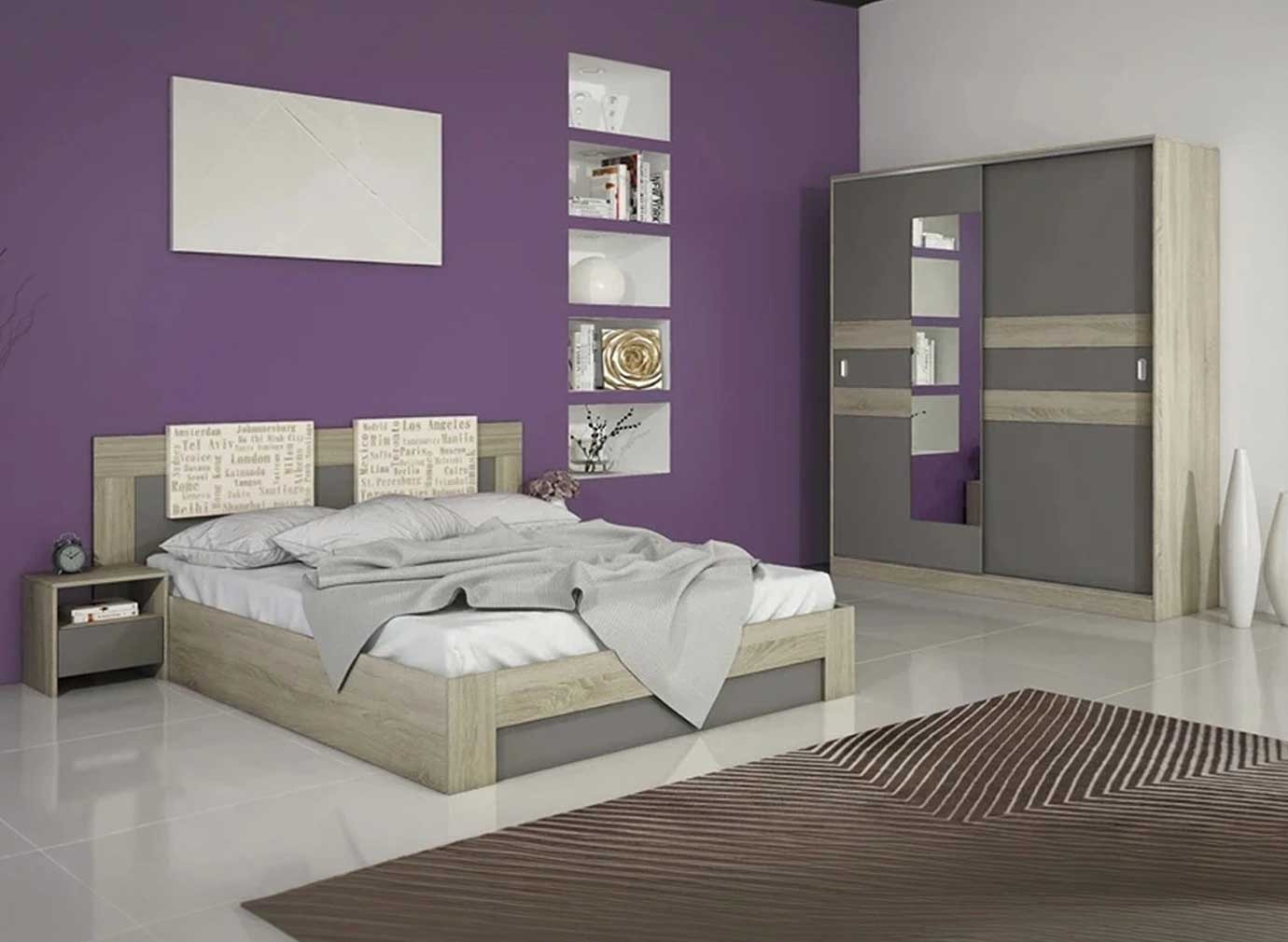 STATUS Спална греј - онлајн сити 7024