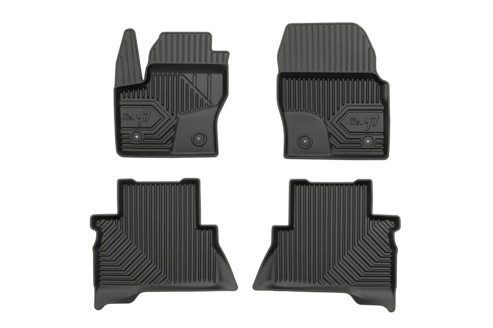 FROGUM 2.5D Гумени патосници модел 77 за Ford Kuga 2013-2019 4 дела црни