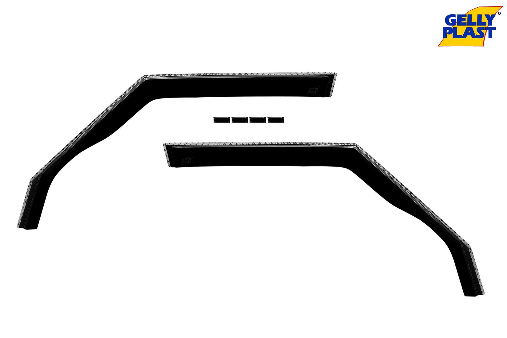 GELLYPLAST Предни ветробрани Gelly Plast за Mini Countryman R60 2011-2014 со 5 врати, црни 2 бројки