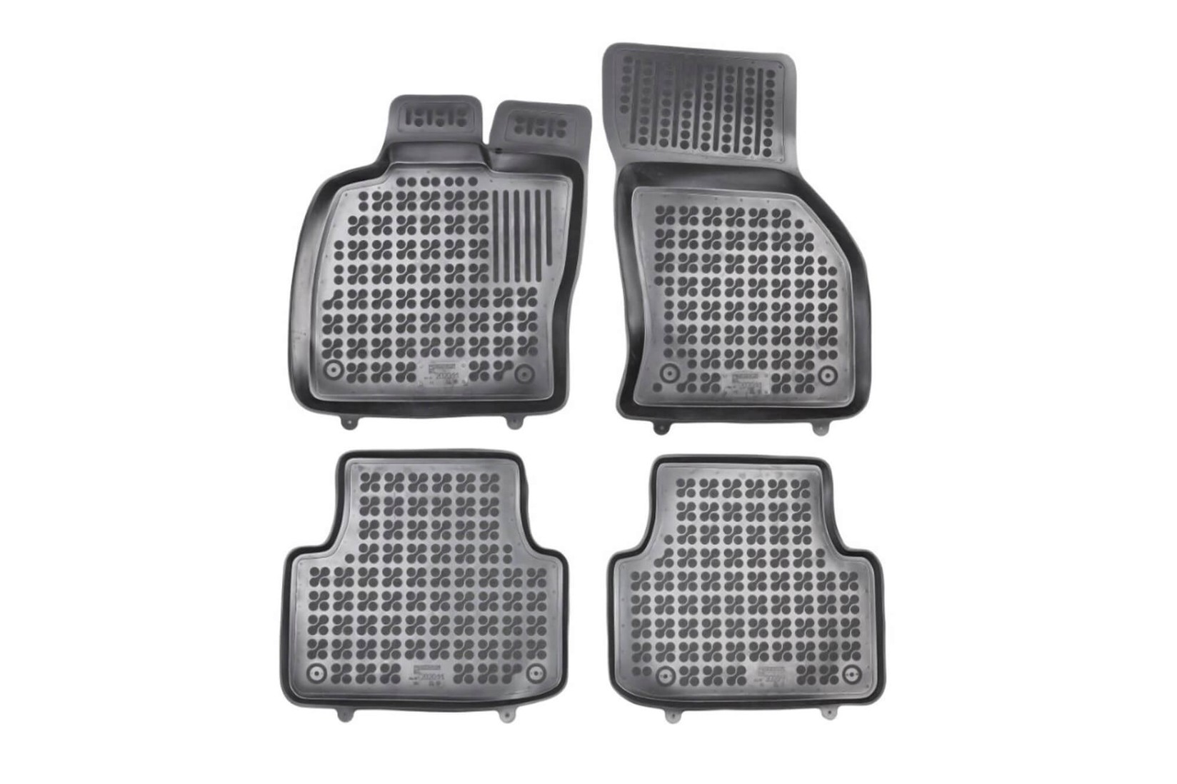 REZAW-PLAST Гумени патосници за Seat Leon ST караван по 2020 година 4 дела црни