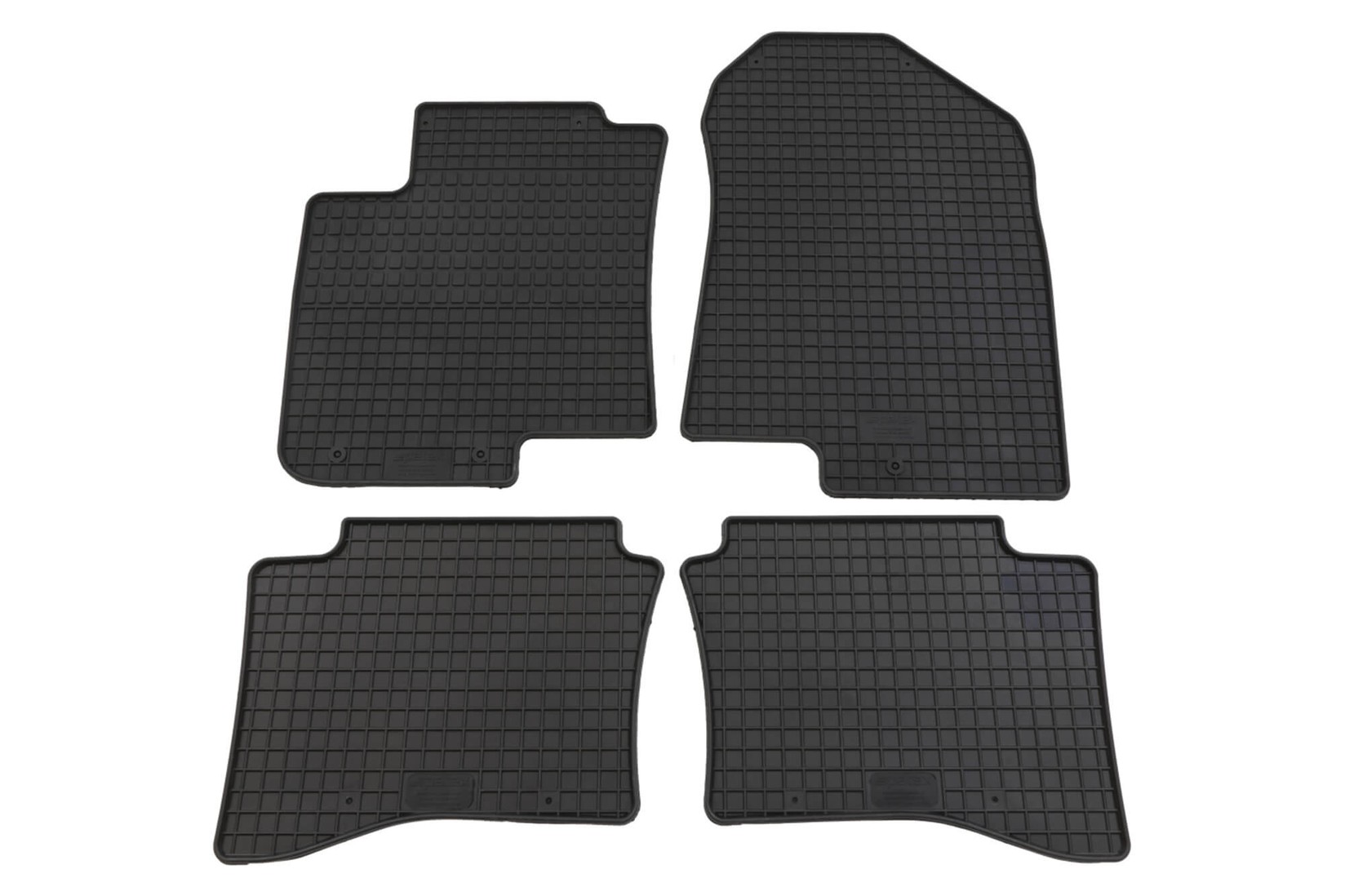 PETEX Гумени патосници за Hyundai I20 I20 Hybrid по 2020 година Bayon по 2021 година 4 дела црни