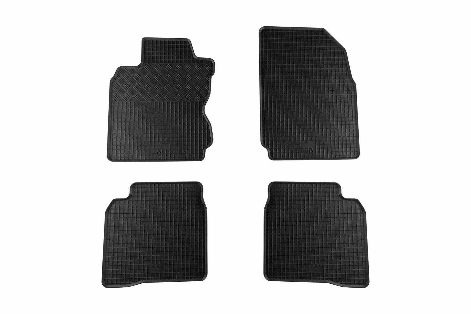 RIGUM Гумени патосници за Nissan Note по 2006 година 4 дела црни