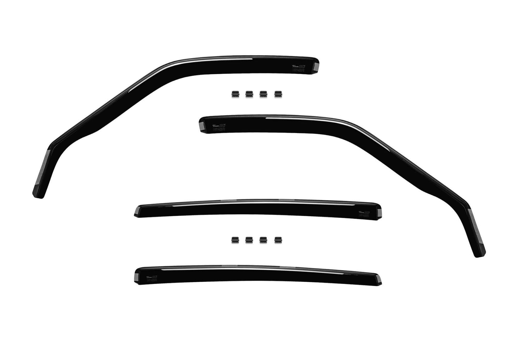 HEKO Комплет ветробрани Heko за Ford S-max 5 врати 2006-2010 4 бр.