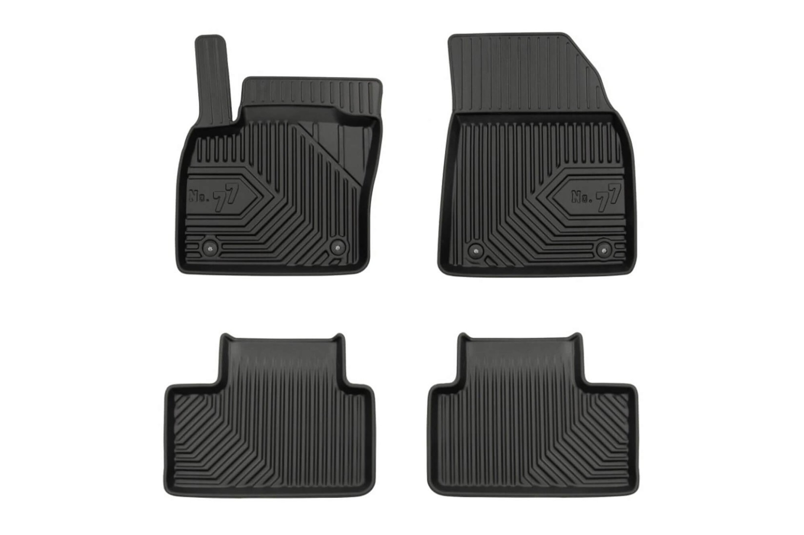FROGUM 2.5D Гумени патосници модел 77 за Volvo XC40 по 2017 година 4 дела црни