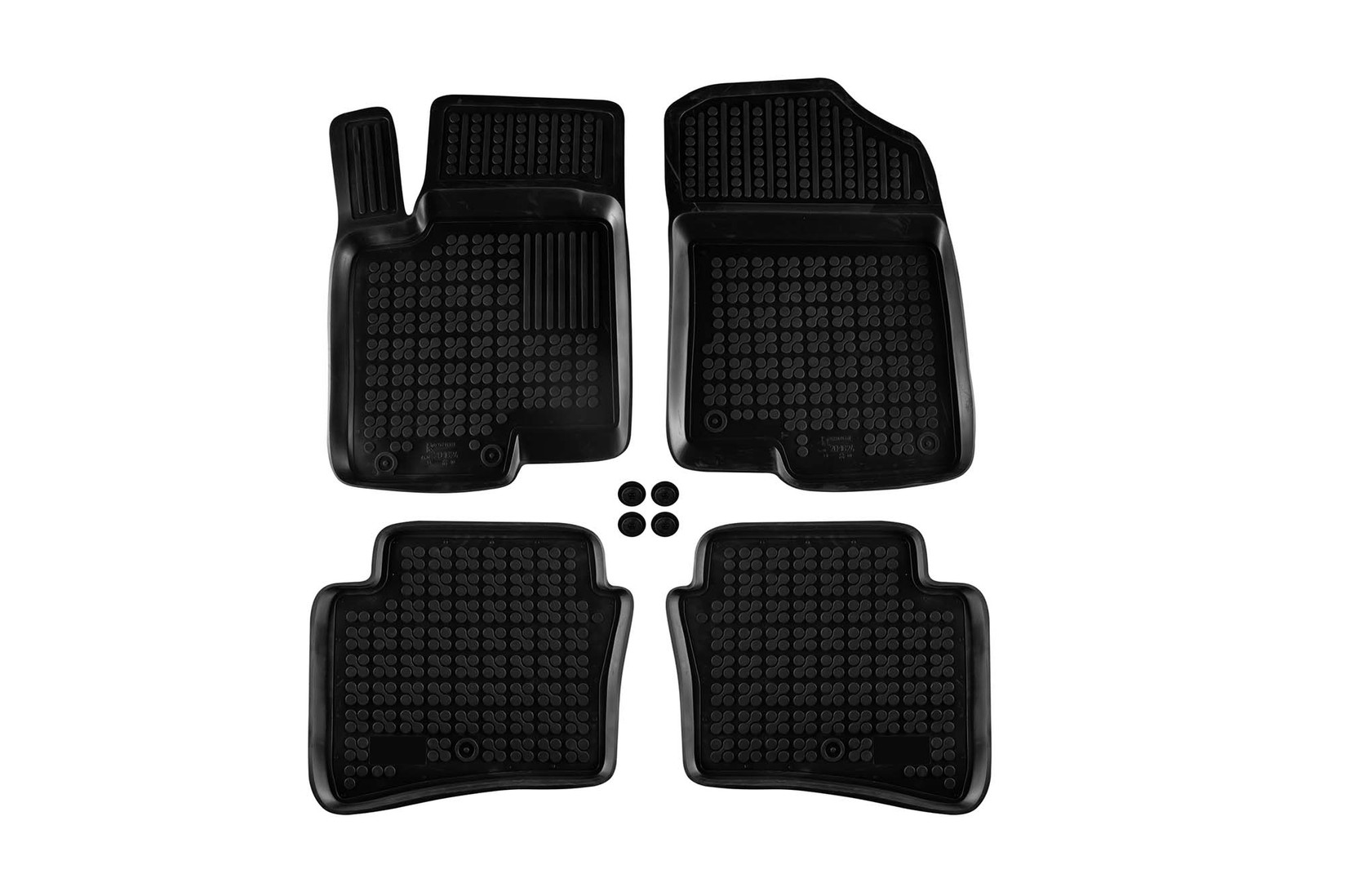 REZAW-PLAST Гумени патосници за Hyundai I20 по 2020 година 4 дела црни