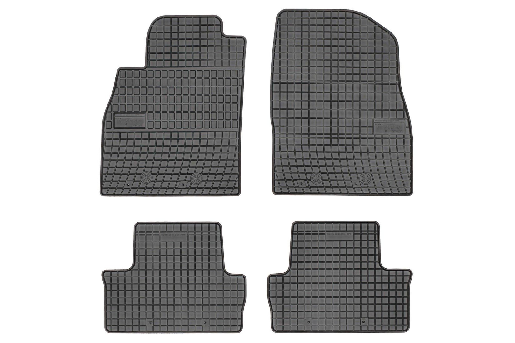 FROGUM Гумени патосници за Opel Ampera 2012-2014 4 дела црни