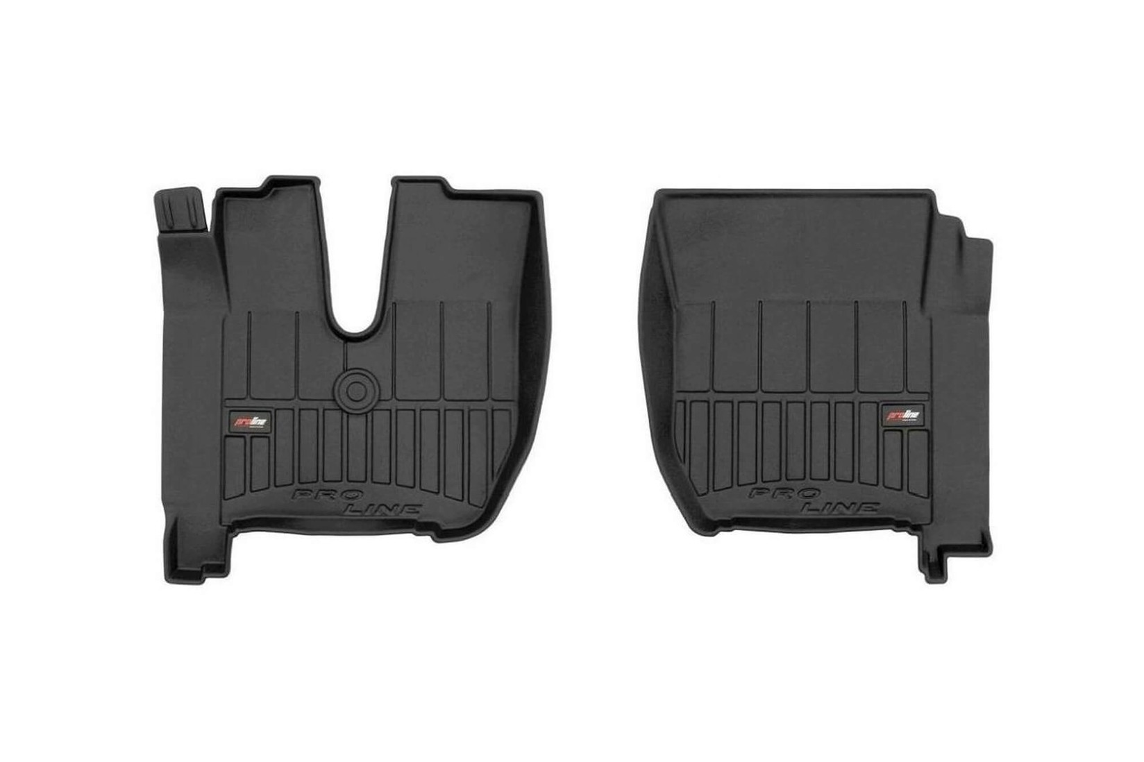 FROGUM 3D Гумени патосници за Iveco Stralis по 2002 година 2 дела црни