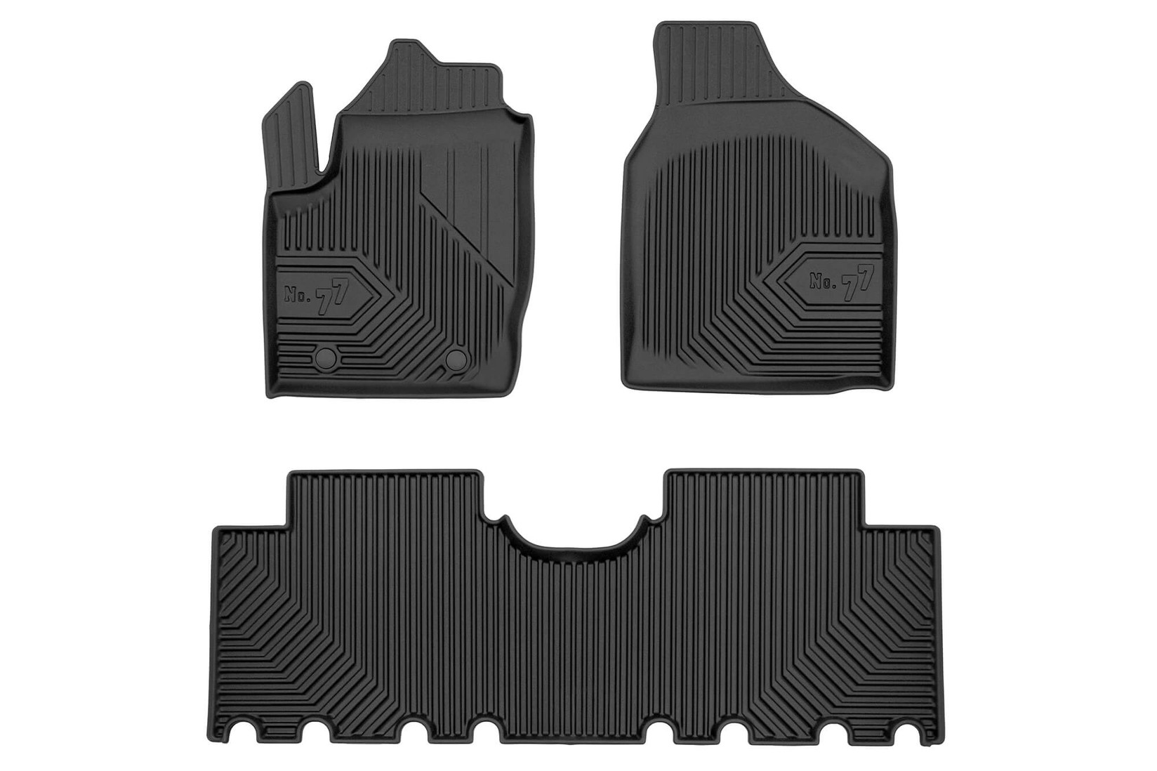 FROGUM 2.5D Гумени патосници модел 77 за Ford Galaxy 1995-2005 4 дела црни